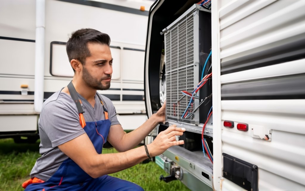Why Does My RV Air Conditioner Smell Musty?